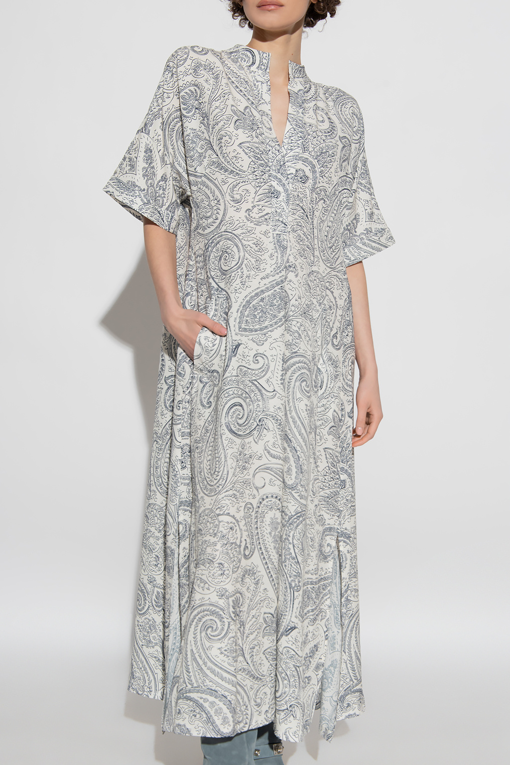 ワンピース ETRO Etro Printed Shirt Dress (11629.5040 0150 BRUCIATO) uploading-1321265-jpg20220217-